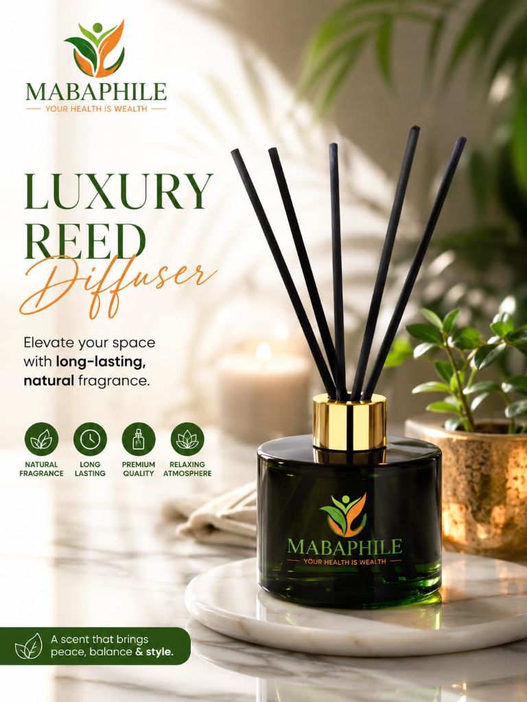 Mabaphile luxury reed diffuser