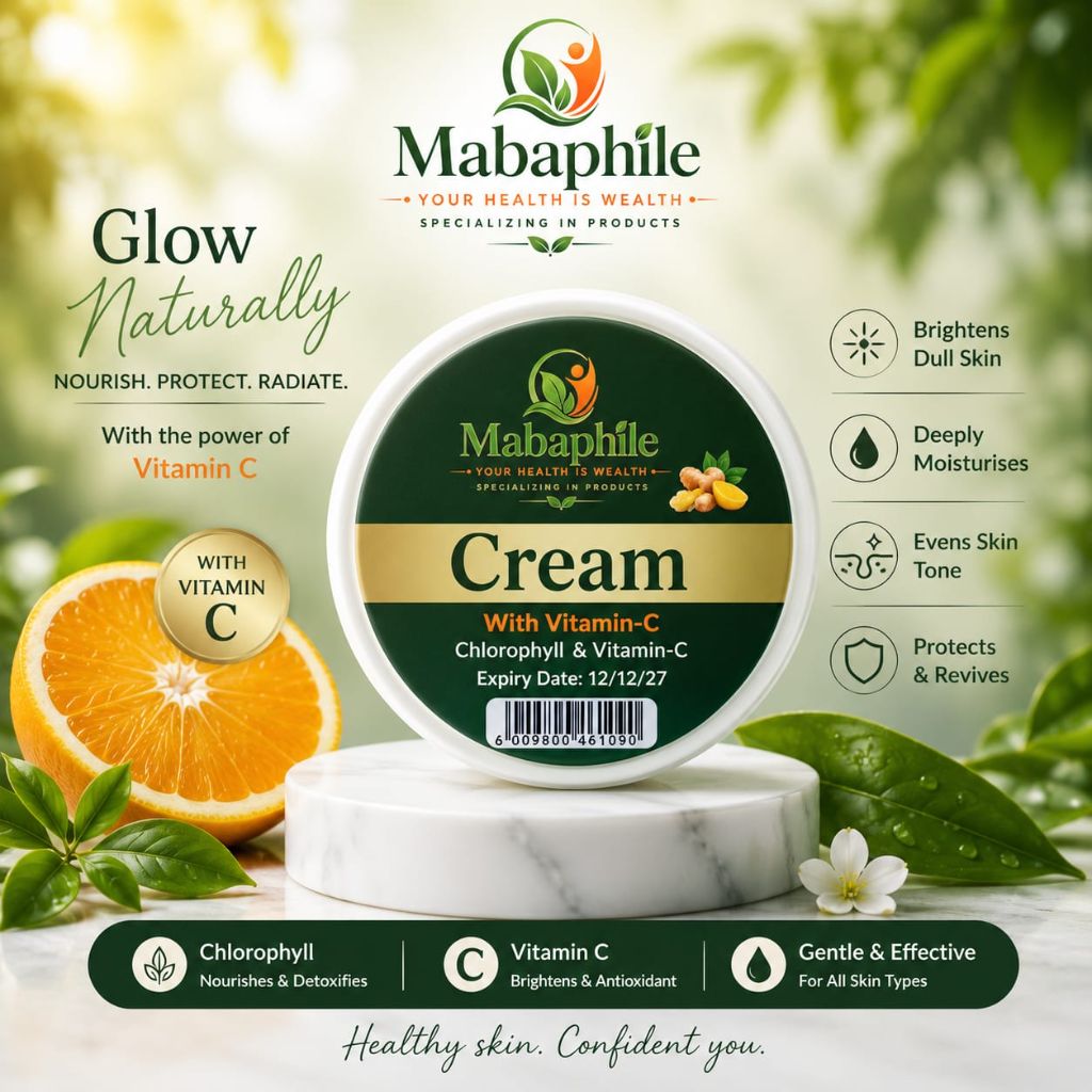 Mabaphile Vitamin-C Cream with Chlorophyll